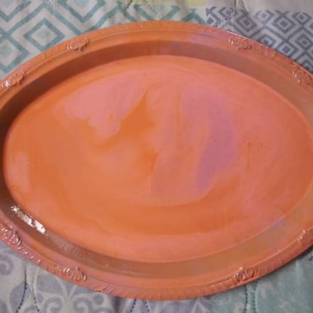 Hand painted trays